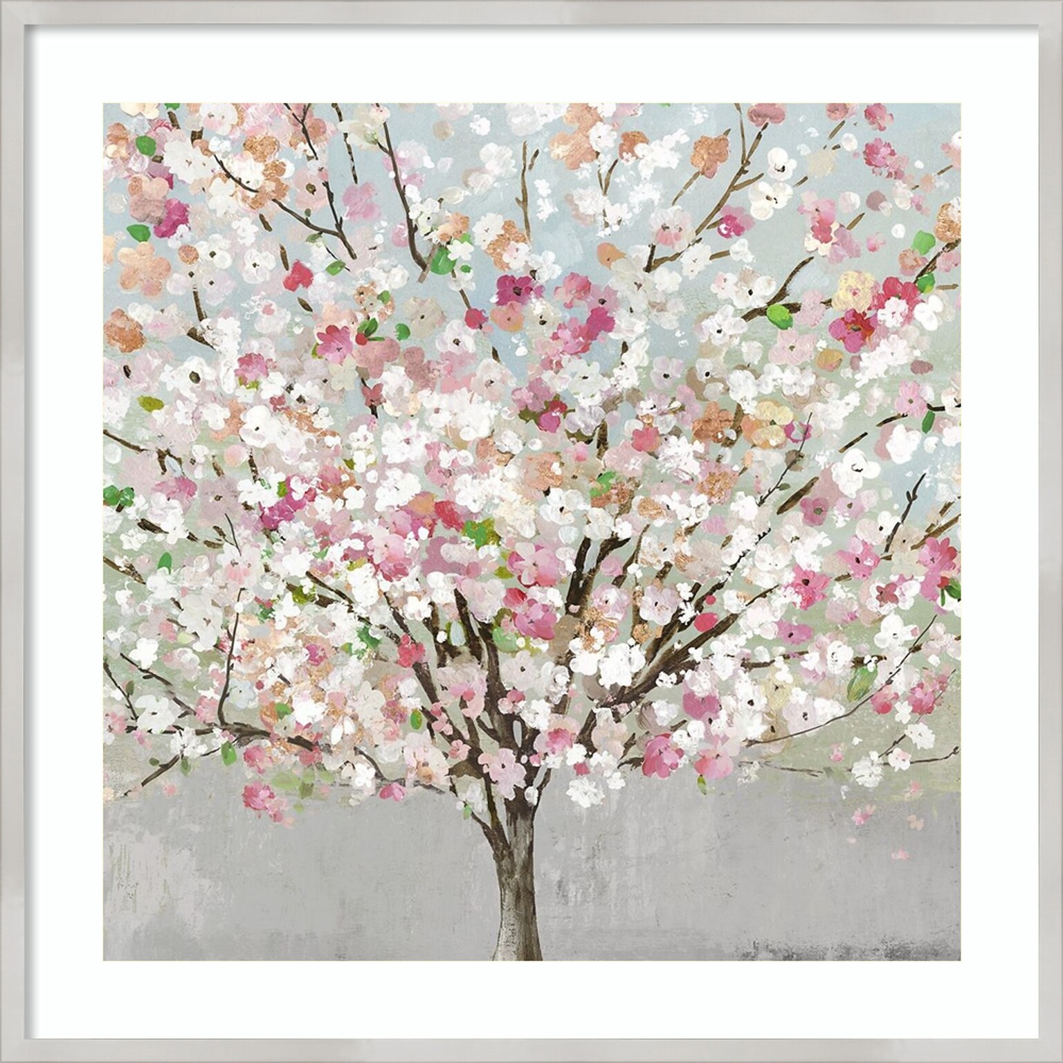 Amanti Art Spring Love by Allison Pearce Wood Framed Wall Art Print, 33 x 33 (A42677794056)