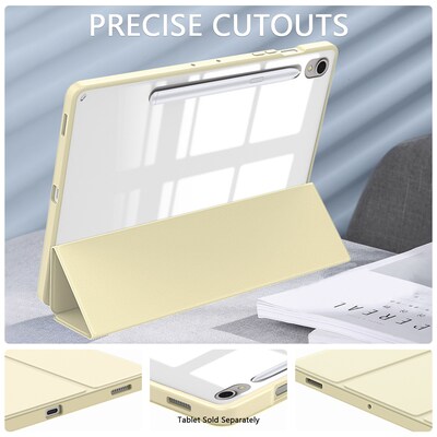 SaharaCase Venture Series TPU 13.1" Folio Case for S10 FE+, Beige (TB00468)