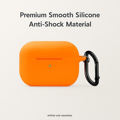 SaharaCase Venture Series Silicone Case Kit for AirPods Pro 3, Anti-Shock Material, Blazing Orange (HP00210)