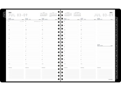 2023-2024 AT-A-GLANCE 8.25 x 11 Academic Weekly/Monthly Appointment Book, Black (70-957X-05-24)