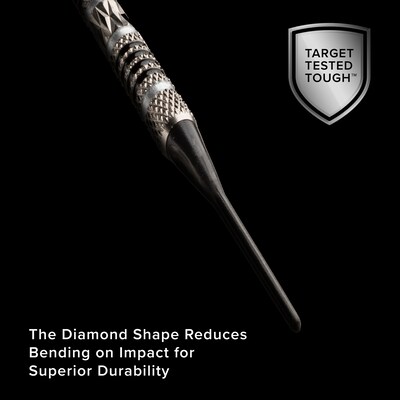 Viper Diamond Tips 2BA Black Soft Dart Tips,  1000 Ct (37-1605-01)