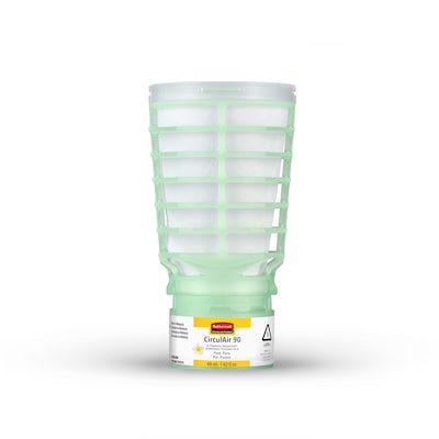 Rubbermaid Commercial CirculAir 90 Solid Air Freshener & Deodorizer Refill, Pure Scent, 6/Carton (FG402498)