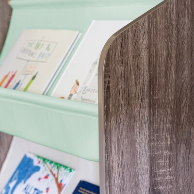 Honey-Can-Do 38" 3-Shelf Kids Book Rack (SHF-08278)