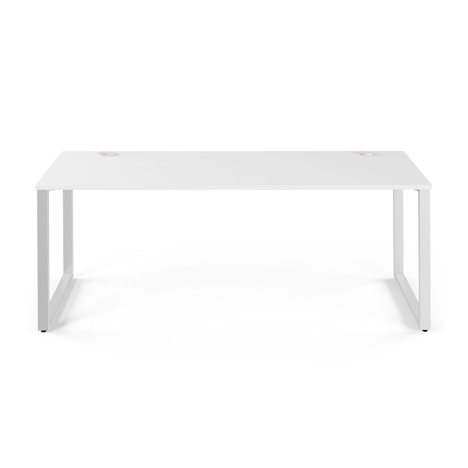 Union & Scale™ Workplace2.0™ 72W x 30D Writing Desk, White (UN57479)