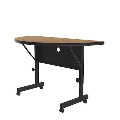 Correll Folding Table, 48x24 , Medium Oak (FT2448TFHR-06)