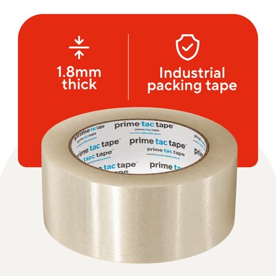 Staples Industrial Packing Tape, 3” x 110 Yards, 1.8 Mil — 24/Carton (24330715)