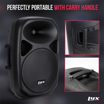 LyxPro 12 Inch Portable PA Speaker (LYXSPA12)