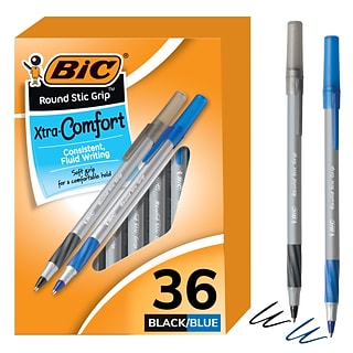 Bic Cristal Soft Ballpoint Pens Medium Tip (1.2 mm) Assorted Colours, Pack  of 15 + 5