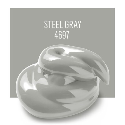 FolkArt Acrylic Paint Matte, 8oz., Steel Gray, 3/Pack(FLK4697-3)