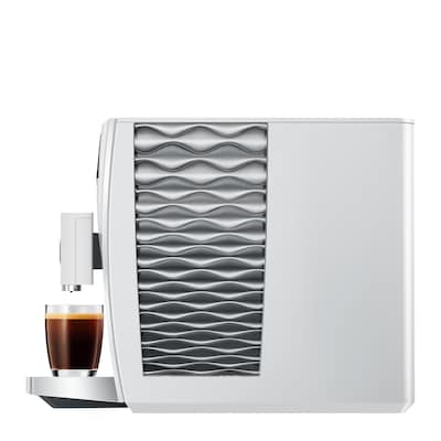 Jura C3 2-Cups Coffee & Espresso Machine Combination, Piano White (15780)