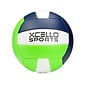 Xcello Sports Volleyballs, Assorted Colors, 6/Pack (XS-VB-6-ASST)