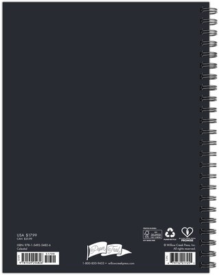 2025-2026 Willow Creek Celestial 6.5 x 8.5 Academic Year Weekly & Monthly Planner, Multicolored (5