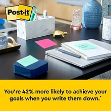 Post-it Pop Up Sticky Notes, 3 x 3 in., 12 Pads, 100 Sheets/Pad, The Original Post-it Note, Poptimis