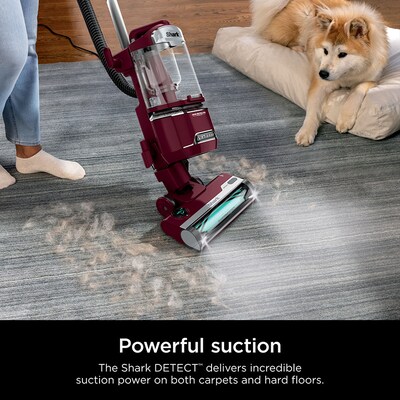 Shark Detect Lift-Away ADV Upright Vacuum, Bagless, Burgundy (LA492)