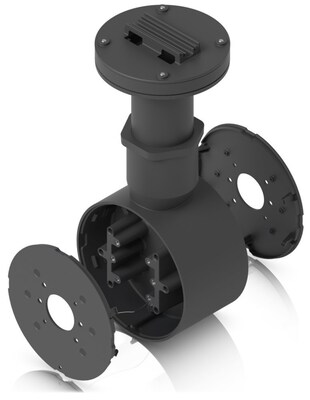 Ubiquiti UniFi Camera Dual Mount Indoor/Outdoor Security System Accessory, Black, Pack of 2 (UACC-CAMERA-DM-B)