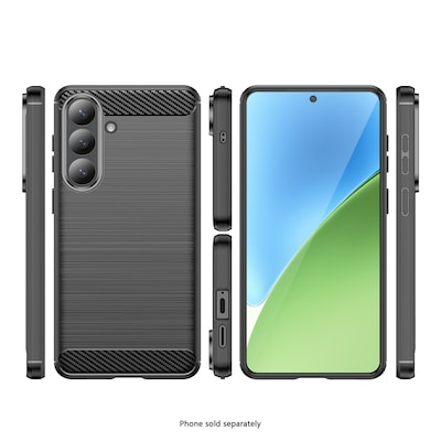 SaharaCase Venture Series Phone Case for Samsung Galaxy S26+, Shock Absorbing, Black (CP01127)