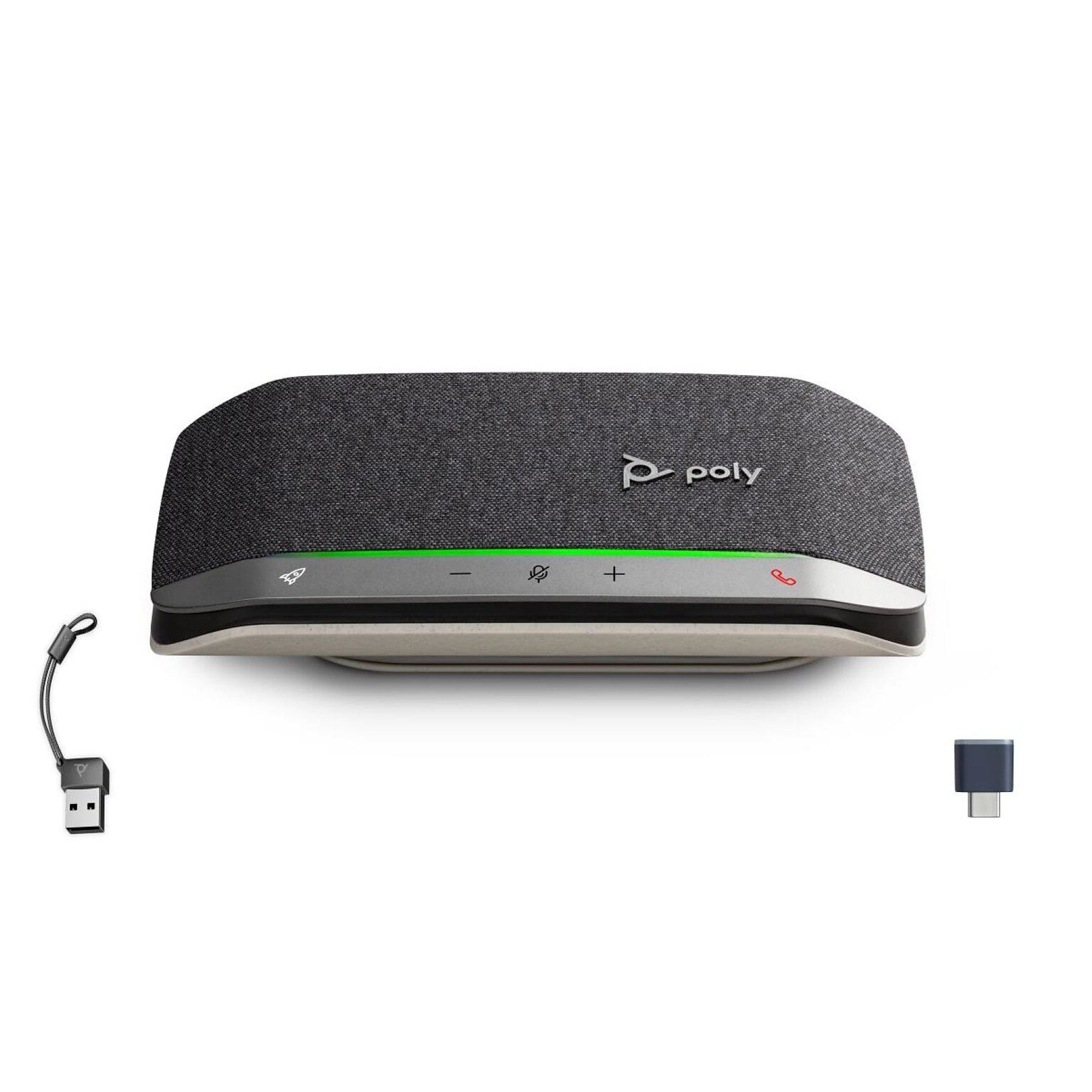 HP Poly Sync 20+ Speakerphone, Sliver (B95VKAA#AC3)