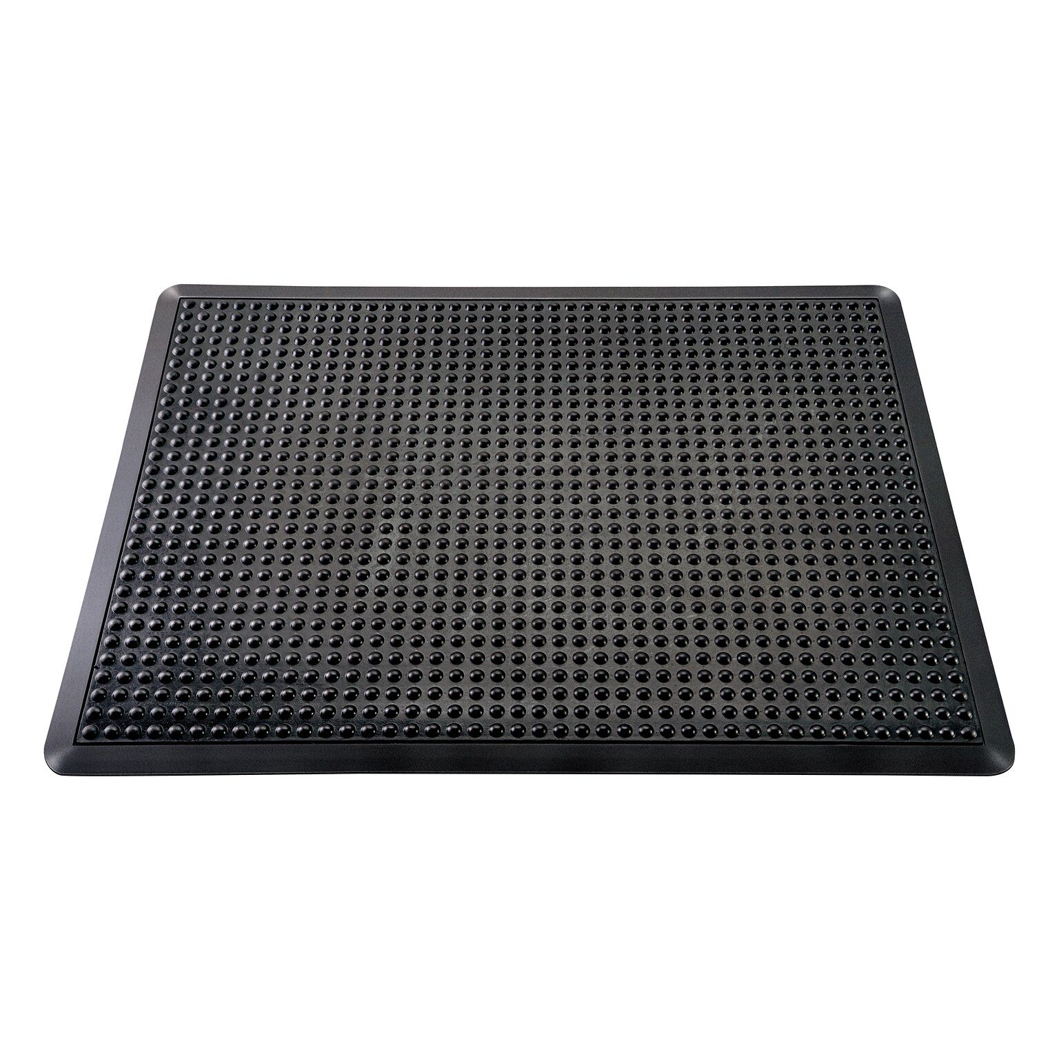 Floortex Doortex BubbleMat Anti-Fatigue Mat, 47 x 35, Black (NRAFFLRU0101)