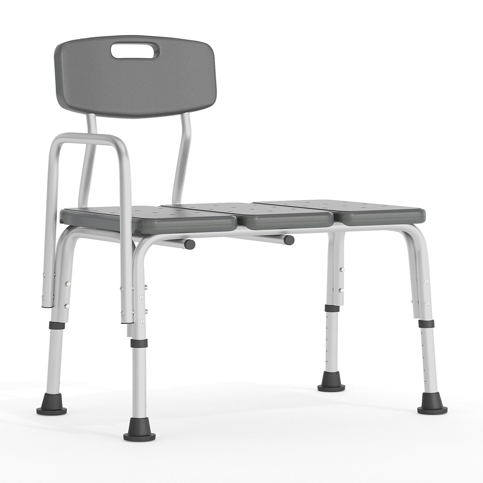 Flash Furniture Adjustable Bath & Shower Transfer Bench, Gray (DCHY3510LGRY)