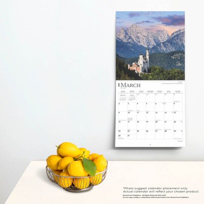 2025 BrownTrout Germany 12" x 12" Monthly Wall Calendar (9781975478056)