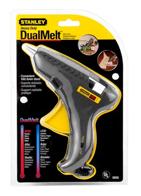 Stanley DualMelt Glue Gun, 8 oz., Gray (GR25/GR25-2)