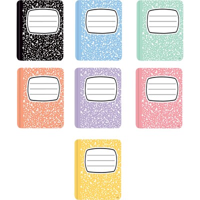 Teacher Created Resources Cool For School Composition Books Accents, 30/Pack, 3 Packs/Bundle (TCR9331-3)