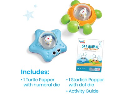 hand2mind Sea Animal Dice Poppers (95388)