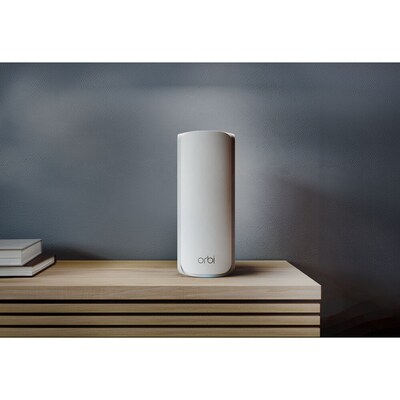 Netgear Orbi 770 BE 11000Mbps Tri-Band Mesh Wi-Fi 7 Router, White (RBE770-100NAS)