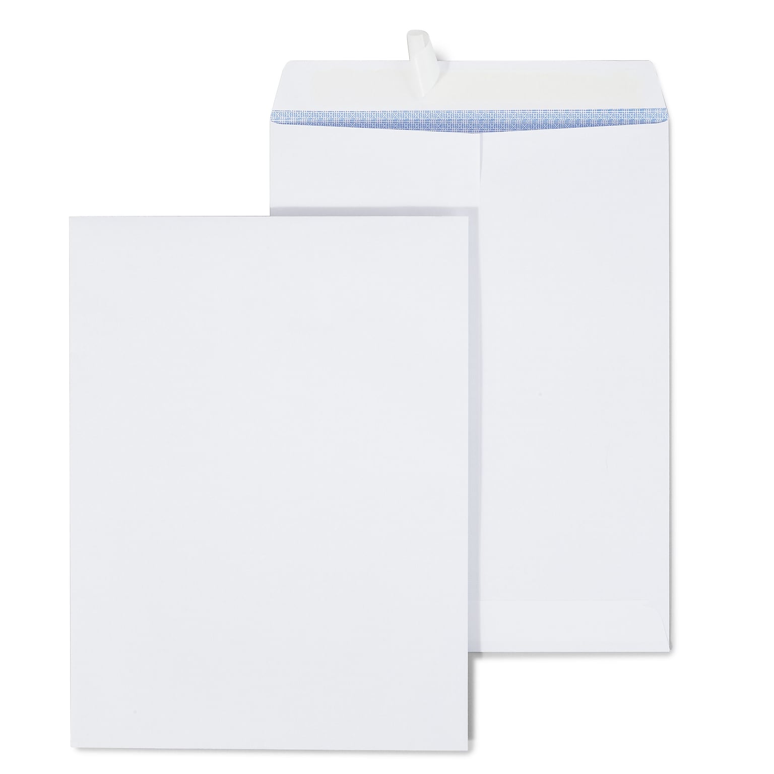 Staples Self Seal Catalog Envelopes, 9 x 12, White, 100/Box (21574)