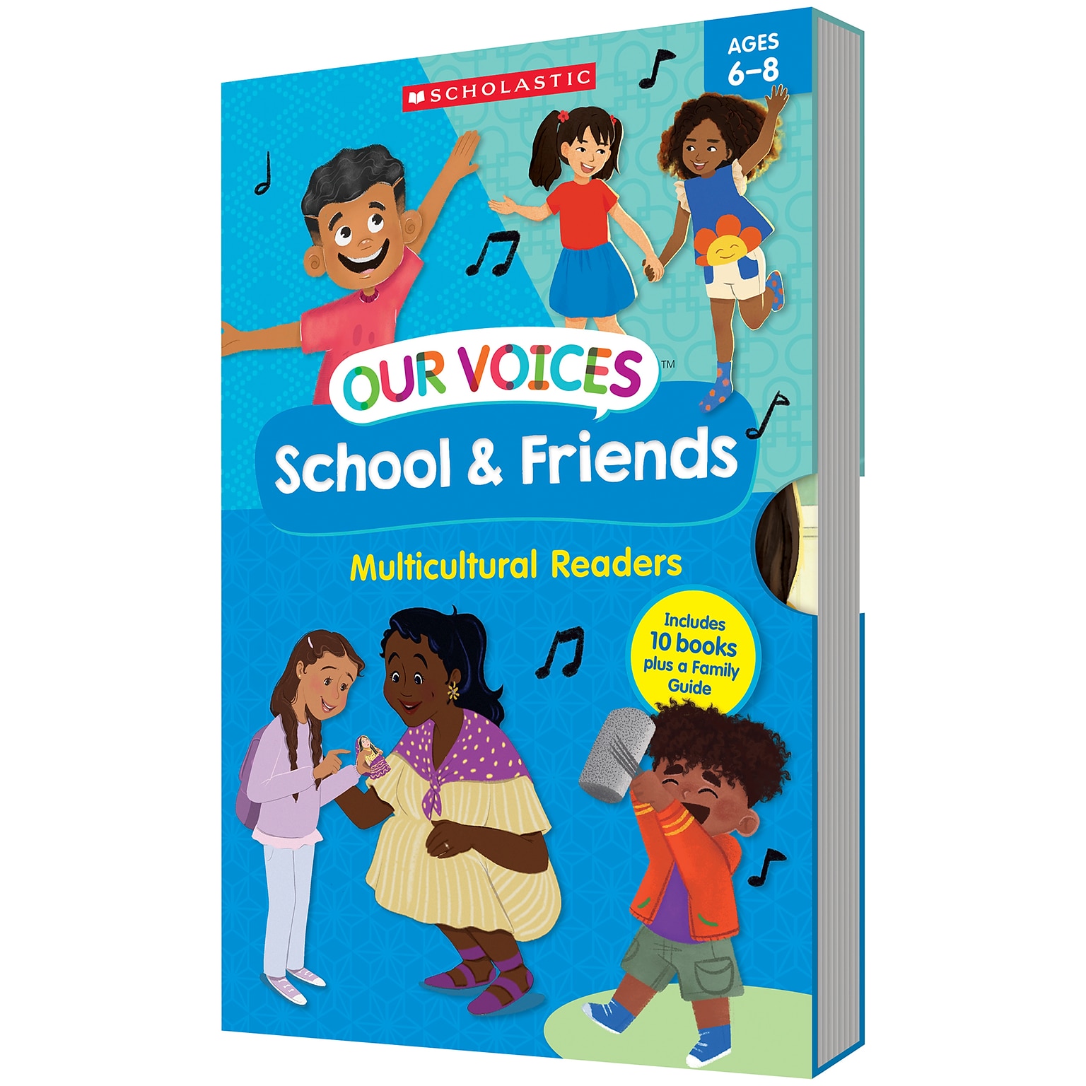 Scholastic Teaching Solutions Our Voices School & Friends Boxed Set, 40/Set