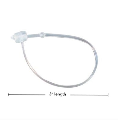 Nahanco 3" Super Circle Loop Tag, Natural, 5000/Pack (SC3)
