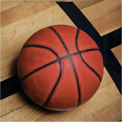 Creative Converting Basketball Paper Napkins, 48/Pack (DTC667964NAP)