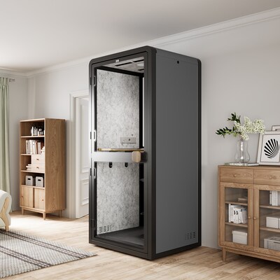 Flexispot Privacy Booth, Black (EP1F2B)