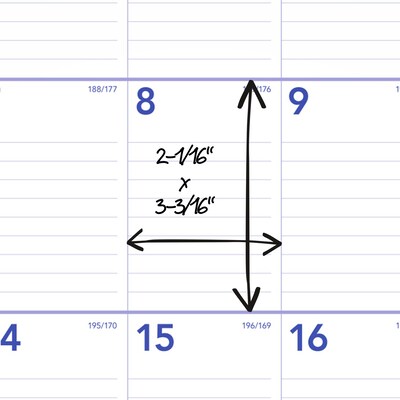 2026-2027 AT-A-GLANCE 15.5" x 22.75" Academic Monthly Wall Calendar, Purple/Red (AY3-28-27)