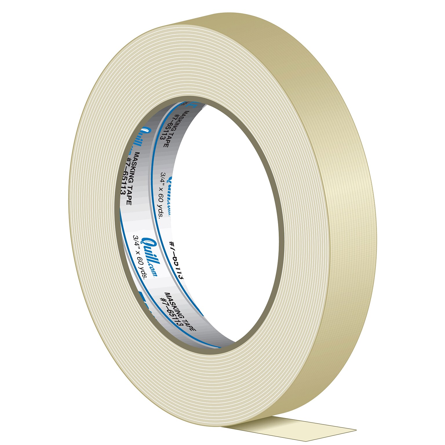Quill Brand® Masking Tape; 1/2 Wide, 12 Rolls