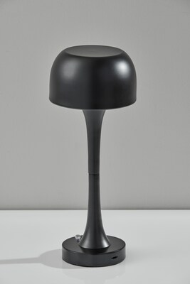 Adesso Jimmy LED Table Lamp, Black (2602-01)