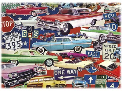 Willow Creek Fancy Fins and Classic Chrome 1000-Piece Jigsaw Puzzle (34359)