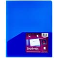 Avery Translucent 2 Pocket Plastic Presentation Folder, Blue (47811)