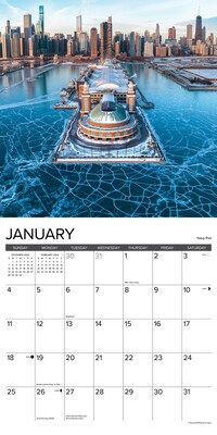 2026 Willow Creek Chicago 12" x 12" Monthly Wall Calendar (50675)