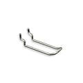 Azar® 3 x 0.148(Dia) Safety Metal Loop Hooks, 25/Pack