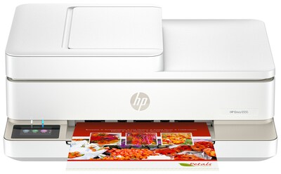 HP Envy 6555e Wireless Color All-in-One Printer, Scan, Copy, 3 Months Free Instant Ink, AI Enabled (714N5A)