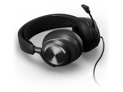 Steel Series Arctis Nova Pro Noise Canceling Gaming Over-the-Ear Headset, 3.5mm, Black (61528)