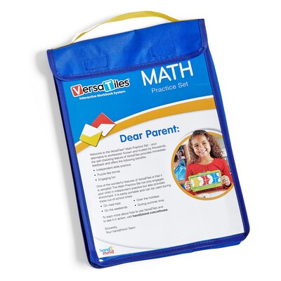 hand2mind VersaTiles Grade 4 Math Take Along Pack (H2M-84704)