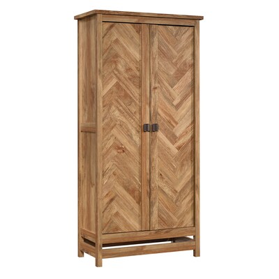 Sauder Cannery Bridge 72H Storage Cabinet with 6 Shelves, Sindoori Mango (424190)