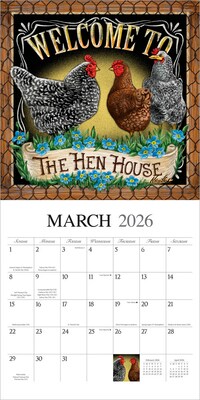 2026 BrownTrout Bless This Nest 12" x 12" Monthly Wall Calendar (9781773728674)