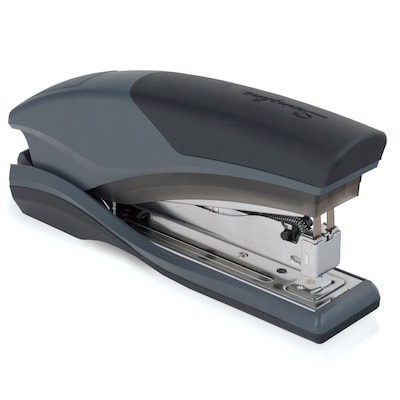 Swingline Optima 25 Reduced-Effort Desktop Stapler, 25-Sheet Capacity, Black (66424)