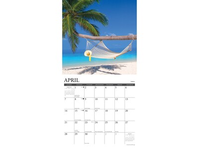 2024 Willow Creek Ah, The Beach! 12" x 12" Monthly Wall Calendar (31995)