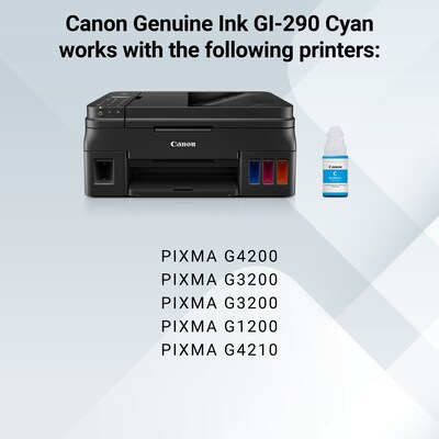 Canon GI-290 Cyan Standard Yield Ink Cartridge Refill (1596C001)