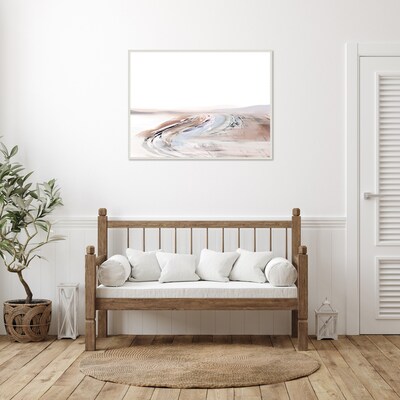 Amanti Art Creek by Dan Hobday Framed Canvas Wall Art Print, 42" x 32" (A42678302534)