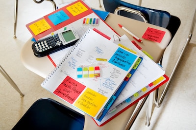Post-it Super Sticky Pop-up Notes, 3" x 3", Playful Primaries Collection, 90 Sheet/Pad, 18 Pads/Pack (R330-18SSAN-CP)